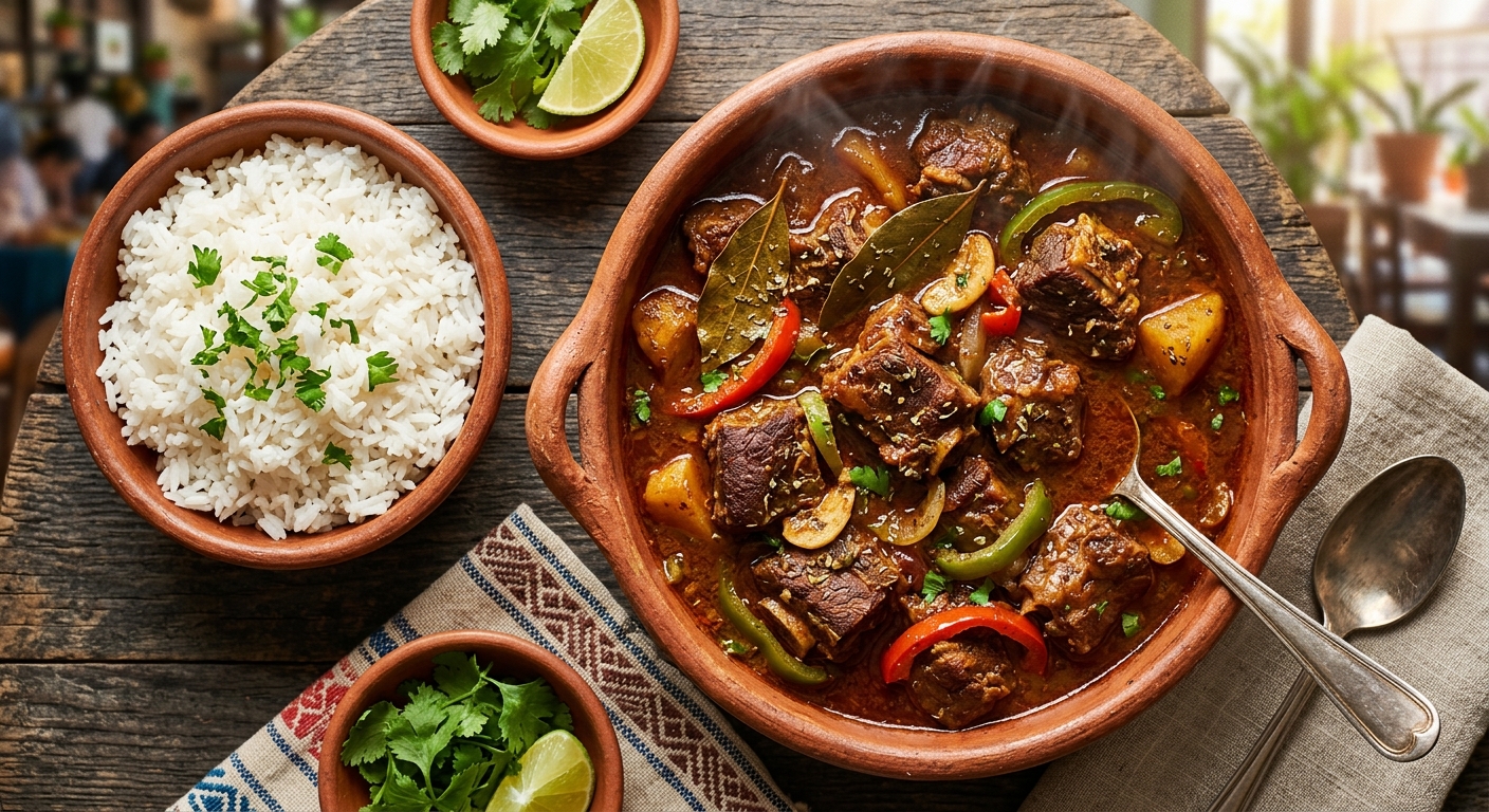 Stewed Goat (Chivo)